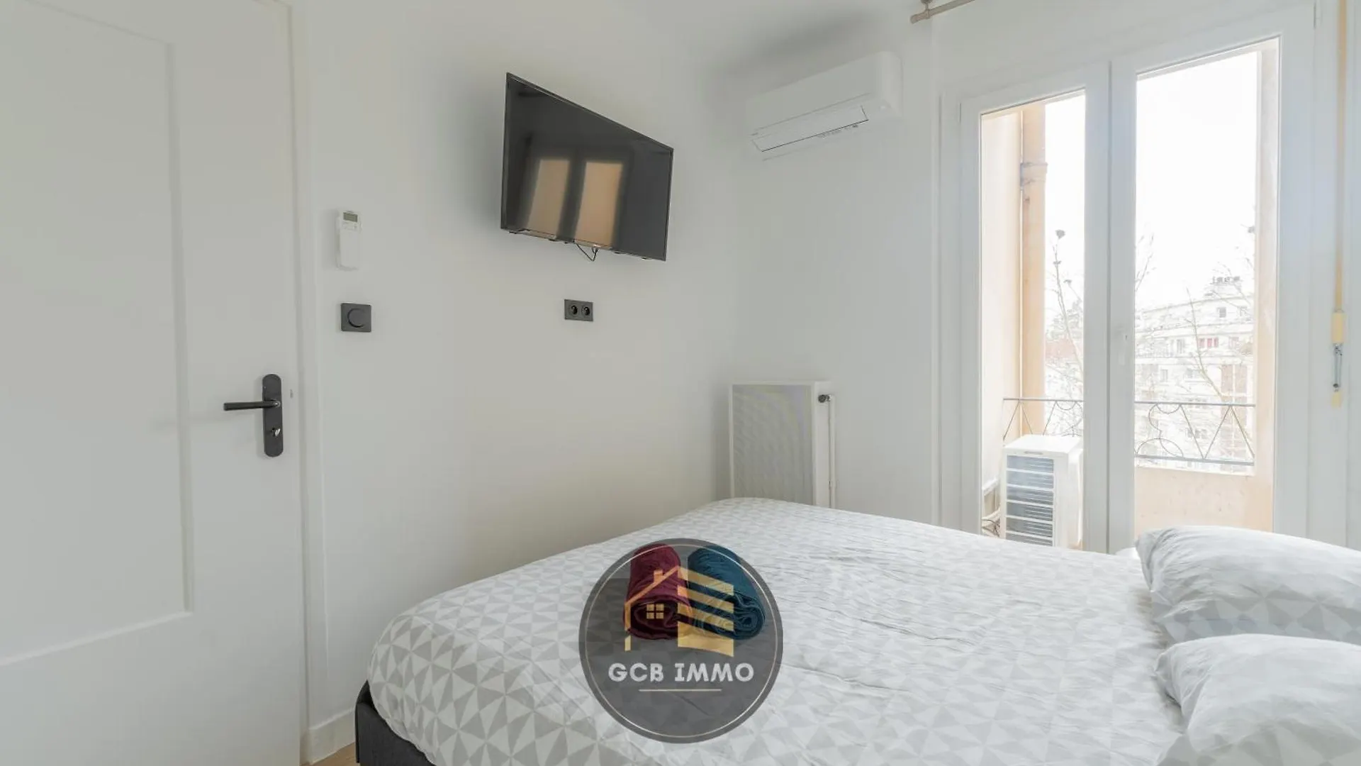 Joffre T2 Centre Ville - Climatisation - Tv 120Cm Grenoble Apartment