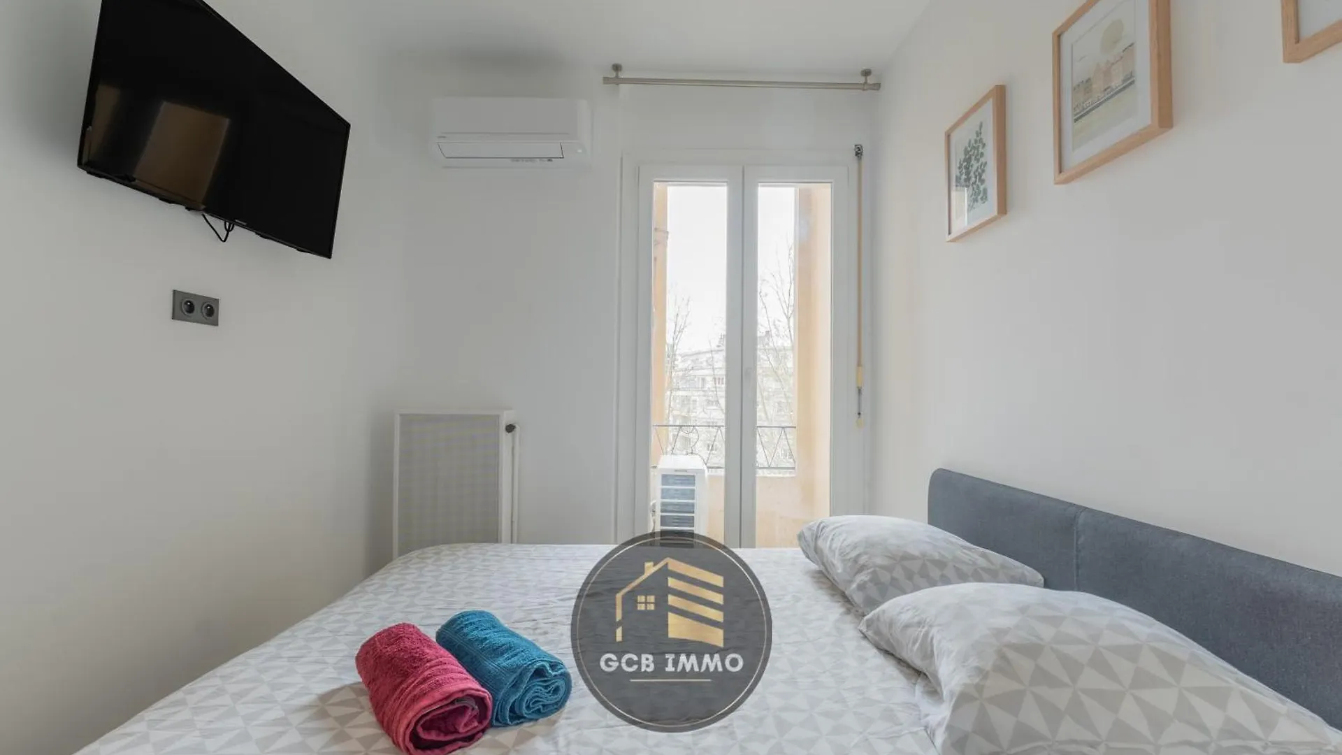 Apartment Joffre T2 Centre Ville - Climatisation - Tv 120Cm Grenoble