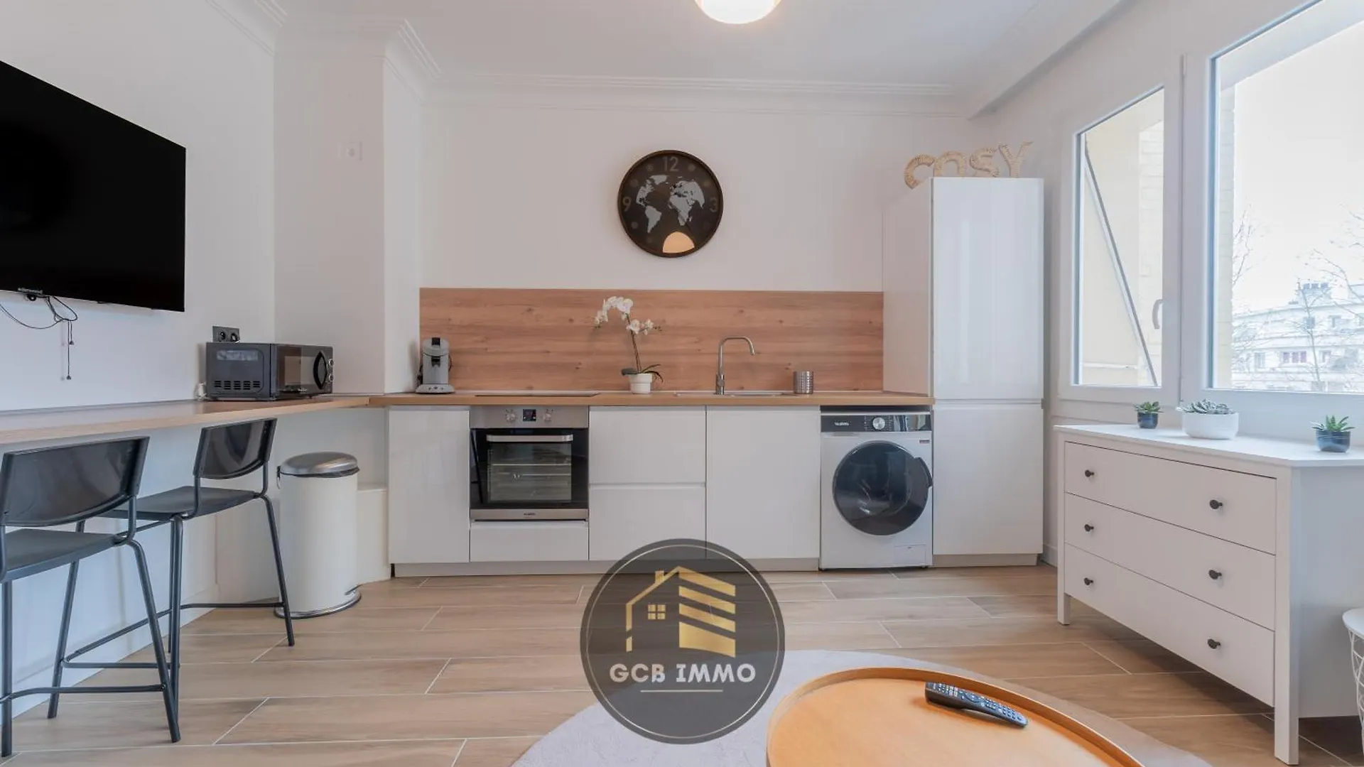 Apartment Joffre T2 Centre Ville - Climatisation - Tv 120Cm Grenoble France